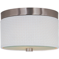 Et2 Elements 2-Light 10" Wide Satin Nickel Flush Mount Light E95000-100SN